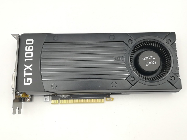 【中古】NVIDIA 【マイコン抜き取り品】 GeForce GTX 1060 6GB (GDDR5)【川崎駅前】言いはなつ継続期間１週