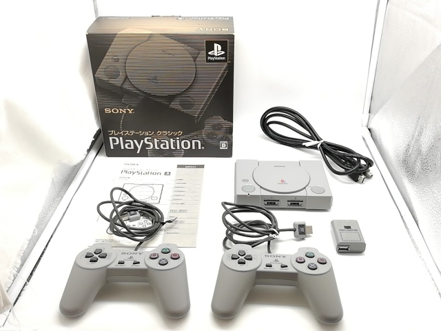 中古】SONY プレイステーション クラシック SCPH-1000RJ【横浜】保証