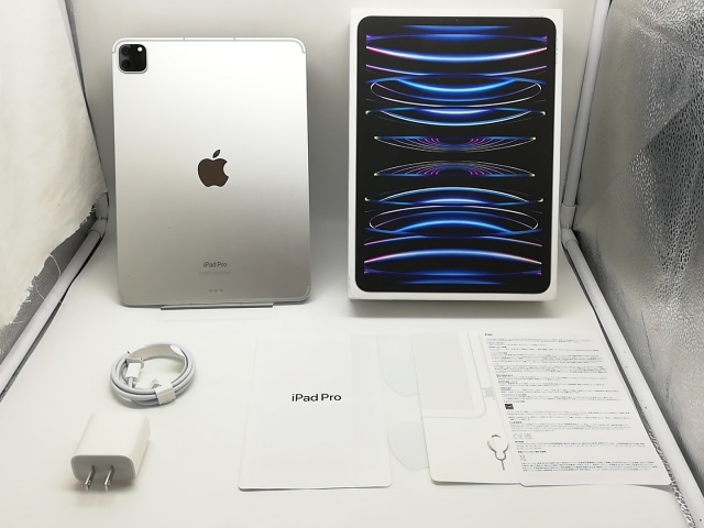 【中古】Apple 国内版 【SIMフリー】 11インチ iPad Pro（第4世代/2022） 512GB シルバー MNYH3J/A【横浜】保証期間１ヶ月【ランクB】_7