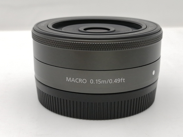 【中古】Canon EF-M 22mm F2 STM (Canon EF-Mマウント/APS-C)【新宿2】保証期間１ヶ月【ランクA】_2
