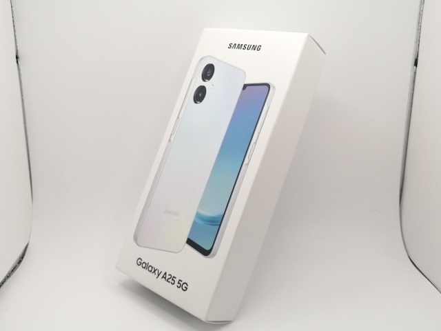 【未使用】SAMSUNG 楽天モバイル 【SIMフリー】 Galaxy A25 5G ライトブルー 4GB 64GB【川崎駅前】保証期間３ヶ月