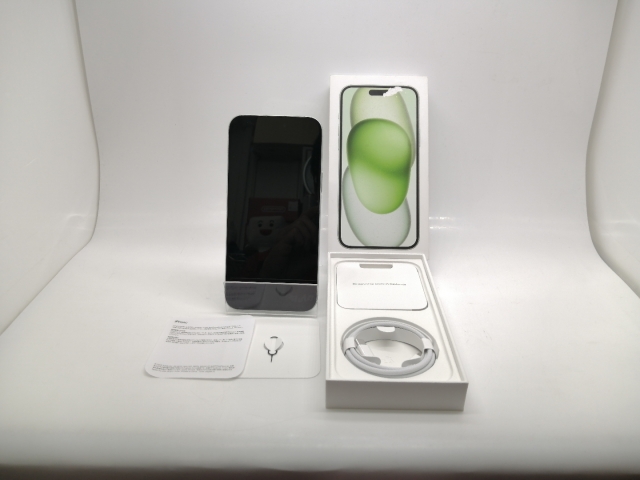 【中古】Apple 国内版 【SIMフリー】 iPhone 15 Plus 128GB グリーン MU0E3J/A【秋葉5号】保証期間１ヶ月【ランクA】_7