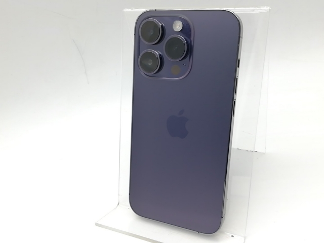 中古】Apple 国内版 【SIMフリー】 iPhone 14 Pro 512GB ディープ 