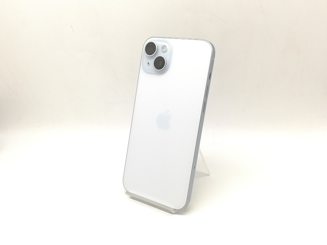 【中古】Apple 国内版 【SIMフリー】 iPhone 15 Plus 128GB ブルー MU0D3J/A【横浜】保証期間１ヶ月【ランクA】