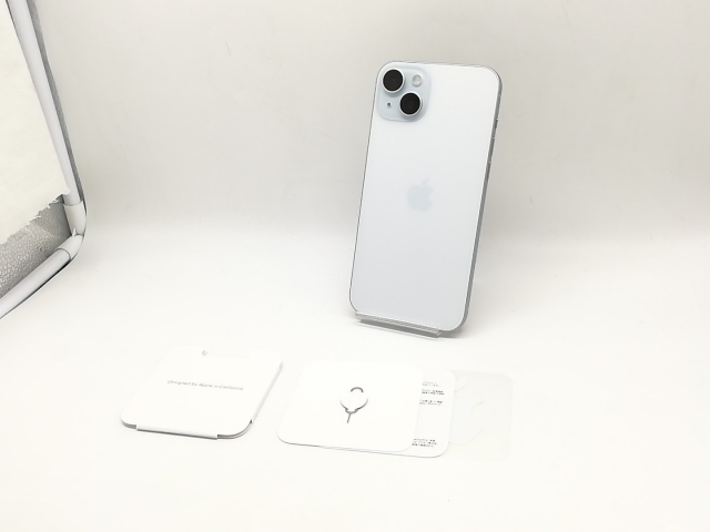 【中古】Apple 国内版 【SIMフリー】 iPhone 15 Plus 128GB ブルー MU0D3J/A【横浜】保証期間１ヶ月【ランクA】_7