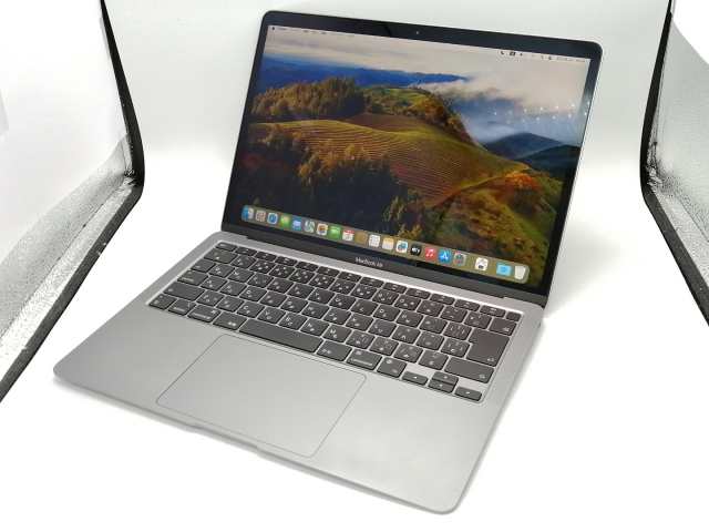 【中古】Apple MacBook Air 13インチ M1(CPU:8C/GPU:8C) 8GB/512GB スペースグレイ MGN73J/A (M1・2020)【川越クレアモール】保証期間１