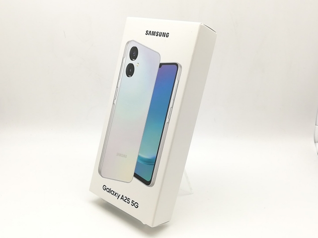 【未使用】SAMSUNG au 【SIMフリー】 Galaxy A25 5G ライトブルー 4GB 64GB SCG33【横浜】保証期間３ヶ月