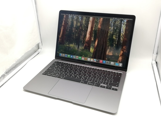 【中古】Apple MacBook Air 13インチ 256GB スペースグレイ MWTJ2J/A (Early 2020)【横浜】保証期間１ヶ月【ランクC】