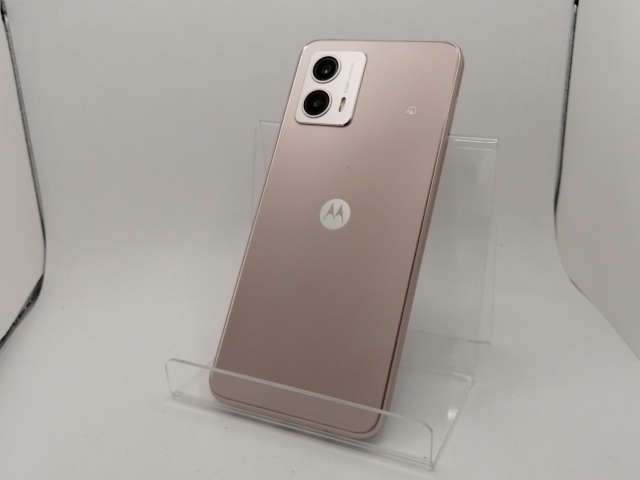 【中古】MOTOROLA ymobile 【SIMフリー】 moto g53y 5G ペールピンク 4GB 128GB A301MO【川崎駅前】保証期間１ヶ月【ランクA】