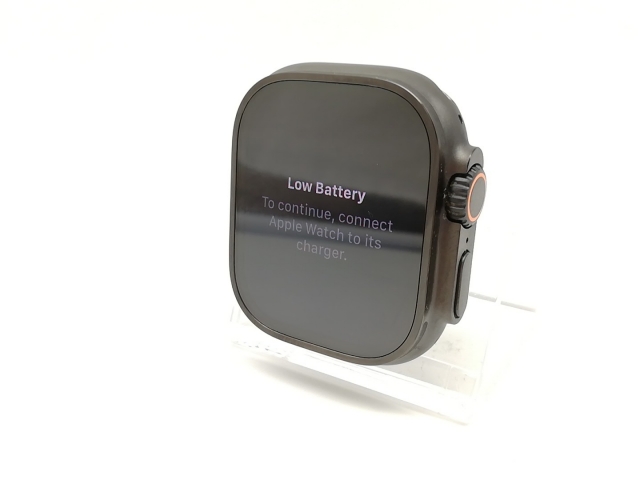 【中古】Apple Apple Watch Ultra2 49mm Cellular ブラックチタニウムケース/ブラックオーシャンバンド MX4P3J/A【DS秋葉】保証期間１ヶ月【ランクA】