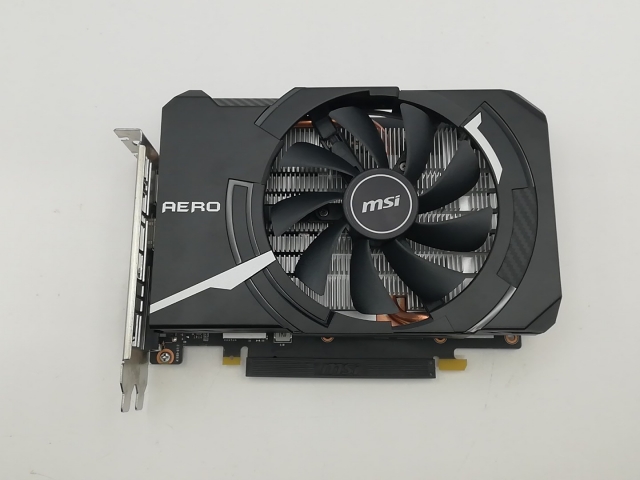 【中古】MSI GeForce GTX 1660 Ti AERO ITX 6G GTX1660Ti/6GB(GDDR6)/PCI-E【川崎駅前】言いはなつ継続期間１週