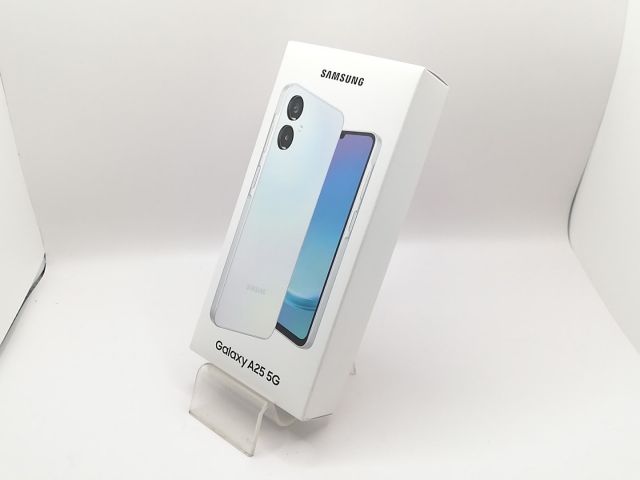 【未使用】SAMSUNG 楽天モバイル 【SIMフリー】 Galaxy A25 5G ライトブルー 4GB 64GB【戸塚】保証期間３ヶ月