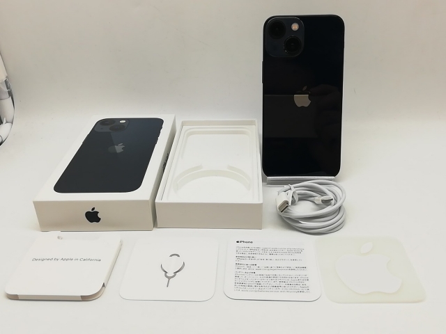 【中古】Apple au 【SIMフリー】 iPhone 13 mini 128GB ミッドナイト MLJC3J/A【横浜】保証期間１ヶ月【ランクC】_7