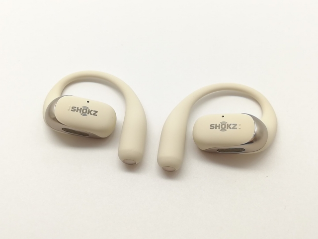 【中古】Shokz OpenFit 2 SKZ-EP-000046 [ベージュ]【横浜】保証期間１ヶ月【ランクA】