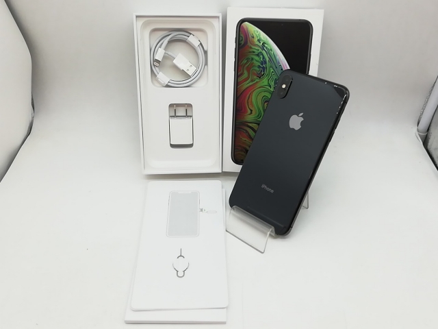【中古】Apple 国内版 【SIMフリー】 iPhone XS Max 256GB スペースグレイ MT6U2J/A【秋葉本店】保証期間１ヶ月【ランクA】_7
