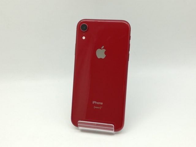 iPhone XR RED 64GB SIMロック解除済み 中古】iPhone XR 64GB レッド