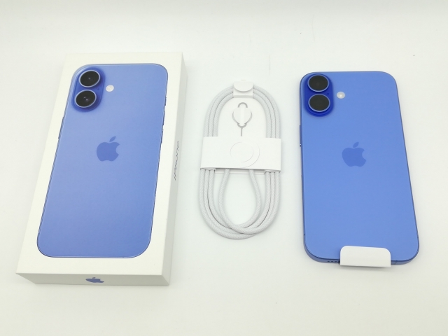 iPhone 16(128G)ウルトラマリン 新品未使用