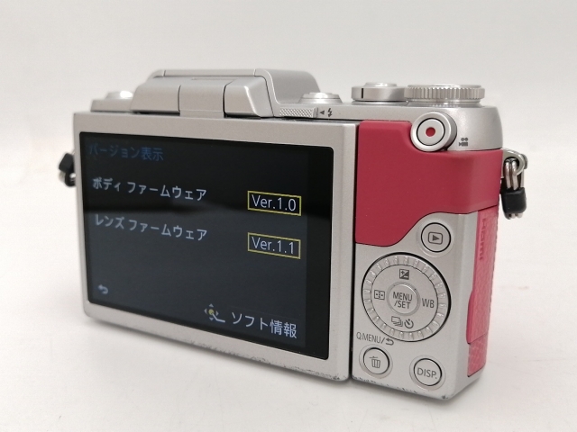 中古】Panasonic LUMIX GF7W ダブルズームレンズキット DMC-GF7W-P