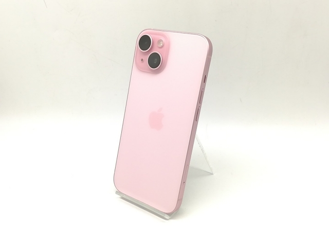 中古】Apple docomo 【SIMフリー】 iPhone 15 128GB ピンク MTMJ3J/A
