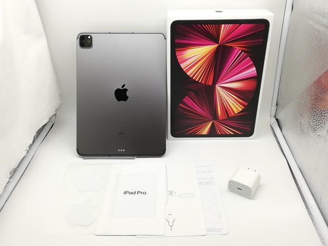【中古】Apple 国内版 【SIMフリー】 11インチ iPad Pro（第3世代/2021） 512GB スペースグレイ MHW93J/A【横浜】保証期間１ヶ月【ランクB】_7