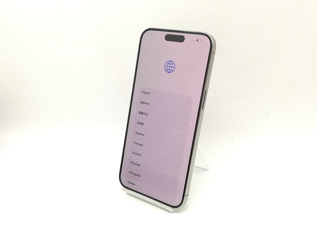 【中古】Apple 国内版 【SIMフリー】 iPhone 15 Pro Max 256GB ナチュラルチタニウム MU6R3J/A【横浜】保証期間１ヶ月【ランクA】