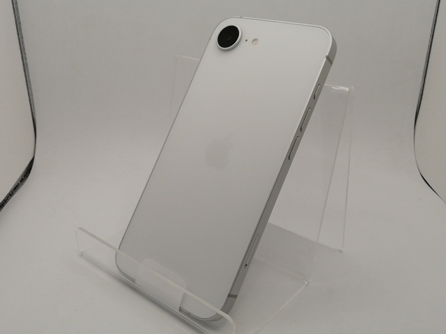 【未使用】Apple UQmobile 【SIMフリー】 iPhone 16e 128GB ホワイト MD1R4J/A【川崎駅前】保証期間３ヶ月_1