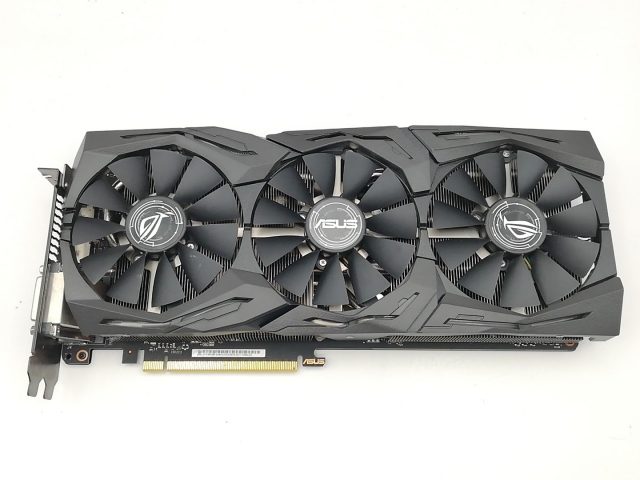 【中古】ASUS ROG STRIX-GTX1080-A8G-GAMING GTX1080/8GB(GDDR5X)/PCI-E【川崎駅前】保証期間１週間 12,586円
