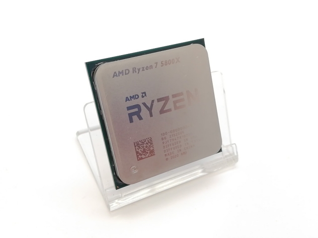 中古】AMD Ryzen 7 5800X (3.8GHz/TC:4.7GHz) BOX AM4/8C/16T/L3 32MB/