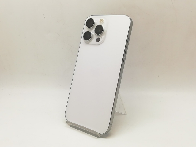 【中古】Apple 国内版 【SIMフリー】 iPhone 16 Pro Max 256GB ホワイトチタニウム MYWH3J/A【横浜】保証期間１ヶ月【ランクA】