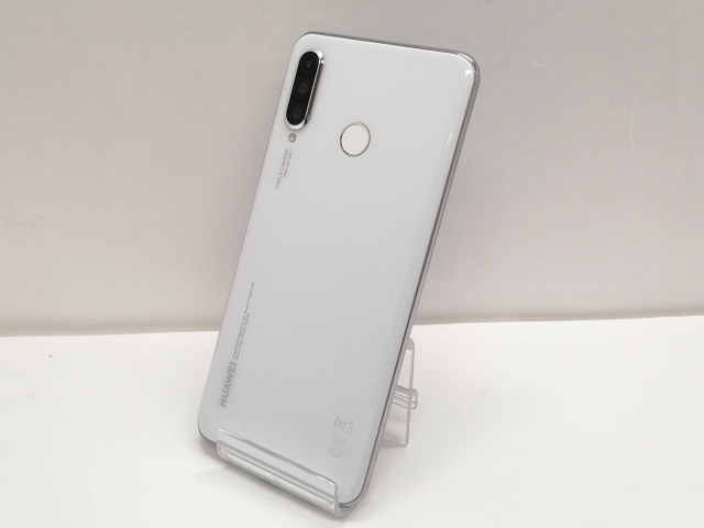 HUAWEI P30 lite Premium パールホワイト HWV33 美品 au、ファーウェイ
