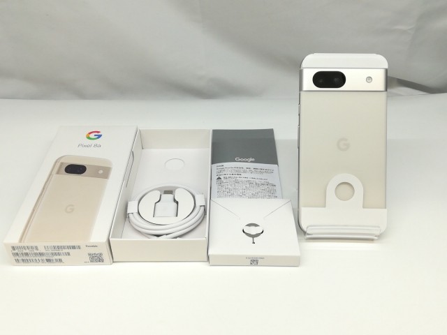 【未使用】Google 国内版 【SIMフリー】 Pixel 8a ポーセリン 8GB 128GB G576D【札幌】保証期間３ヶ月