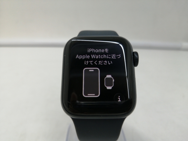 【中古】Apple Apple Watch SE3 40mm GPS ミッドナイトアルミニウムケース/ミッドナイトスポーツバンド (S/M) MEH94J/A【札幌】保証期間１ヶ月【ランクA】