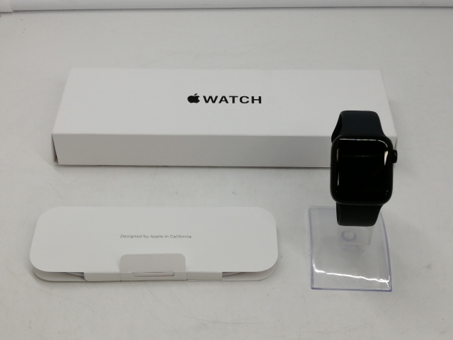 【中古】Apple Apple Watch SE3 40mm GPS ミッドナイトアルミニウムケース/ミッドナイトスポーツバンド (S/M) MEH94J/A【札幌】保証期間１ヶ月【ランクA】_5