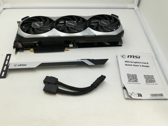 【中古】MSI GeForce RTX 4070 Ti VENTUS 3X 12G OC RTX4070Ti/12GB (GDDR6X)【札幌】保証期間１週間_7