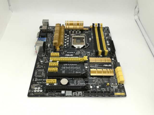 【中古】ASUS Z87-PRO(V EDITION) Z87/LGA1150/ATX【札幌】保証期間１週間の通販は