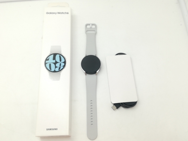【中古】SAMSUNG Galaxy Watch6 44mm Wi-Fi/Bluetoothモデル SM-R940NZSAXJP シルバー【札幌】保証期間１ヶ月【ランクB】_5