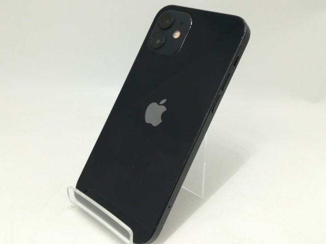 【中古】Apple 国内版 【SIMフリー】 iPhone 12 128GB ブラック MGHU3J/A【札幌】保証期間１週間【ランクC】