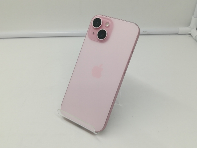 ほぼ新品　SIMフリー　iPhone15 128GB ピンク色　【限定保証有り】 コンディション良好！】iPhone 15 正規品ピンクSIMフリー128GB Apple
