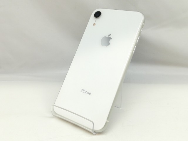 【中古】Apple iPhone XR 128GB ホワイト （国内版SIMロックフリー） MT0J2J/A【札幌】保証期間１ヶ月【ランクB】の通販は