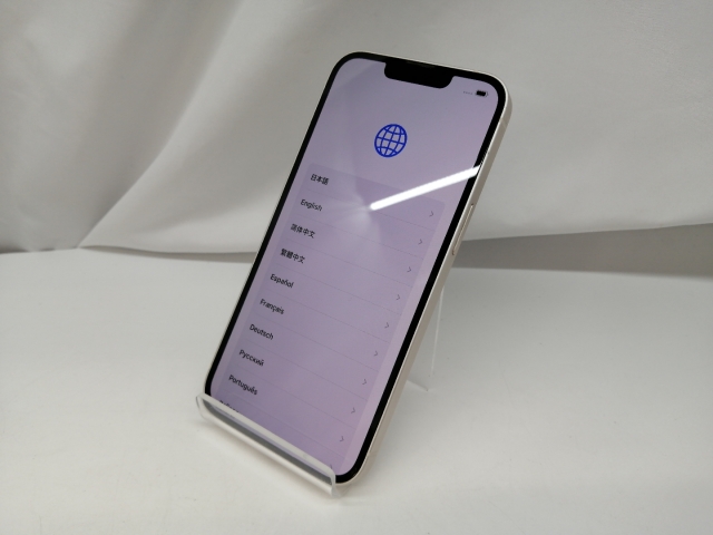 中古】Apple 国内版 【SIMフリー】 iPhone 13 128GB スターライト