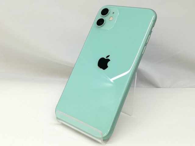 iPhone 11 グリーン 64 GB SIMフリー SIMロック解除済み 中古】Apple