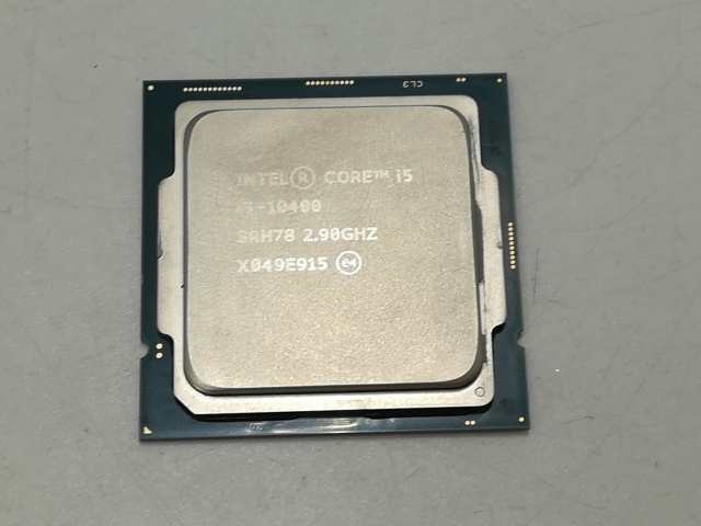 【中古】Intel Core i5-10400 (2.9GHz/TB:4.3GHz) bulk LGA1200/6C/12T/L3 12M/UHD630/TDP65W【札幌】保証期間１週間