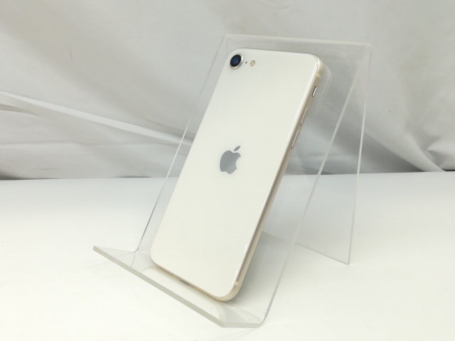 iPhoneSE第3世代　256GB スターライト(白)美品 ムスビー｜iPhone SE第3世代 256GB スターライト ドコモ版SIMフリー