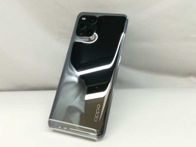 【中古】Oppo au 【SIMロック解除済み】 OPPO Find X3 Pro グロスブラック 12GB 256GB OPG03【札幌】保証期間１ヶ月【ランクB】