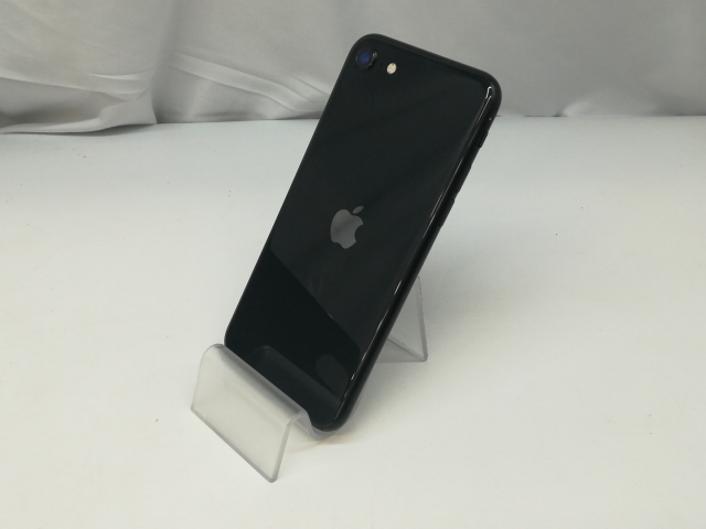 【中古】Apple docomo 【SIMロック解除済み】 iPhone SE（第2世代） 128GB ブラック MXD02J/A【札幌】保証期間１ヶ月【ランクC】