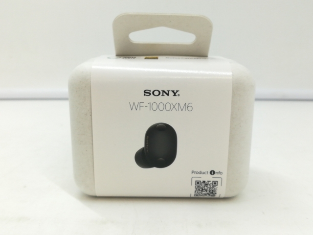 【未使用】SONY WF-1000XM6 (B) [ブラック]【札幌】保証期間１ヶ月