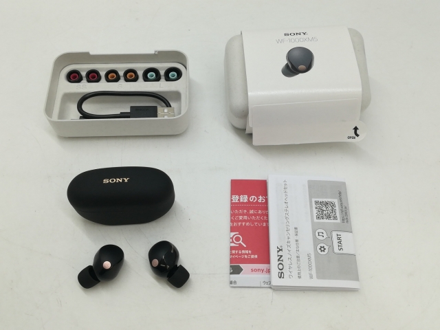 【中古】SONY WF-1000XM5 (B) [ブラック]【札幌】保証期間１ヶ月【ランクB】