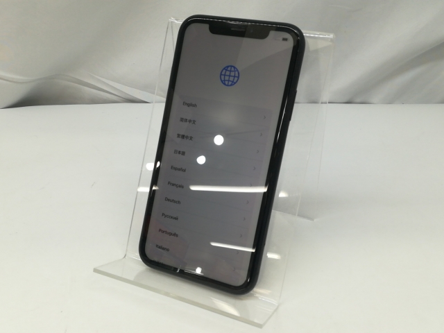 【中古】Apple docomo 【SIMロック解除済み】 iPhone XR 128GB ブラック MT0G2J/A【札幌】保証期間１週間【ランクC】_1