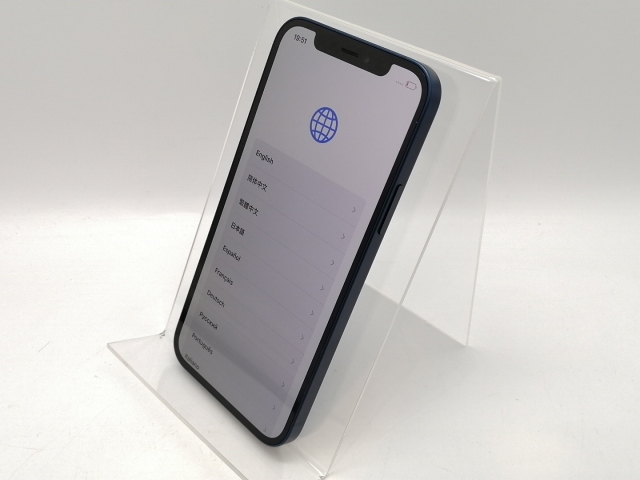 iPhone 12 ブルー 64GB 本体　SIMロック解除済 中古】Apple au 【SIMロック解除済み】 iPhone 12 64GB ブルー MGHR3J