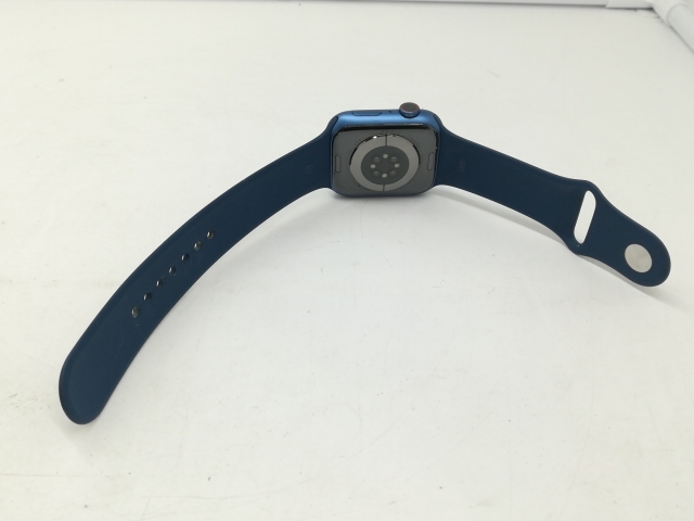 【中古】Apple Apple Watch Series7 45mm Cellular ブルーアルミ/スポーツバンド アビスブルー【札幌】保証期間１週間【ランクC】_4